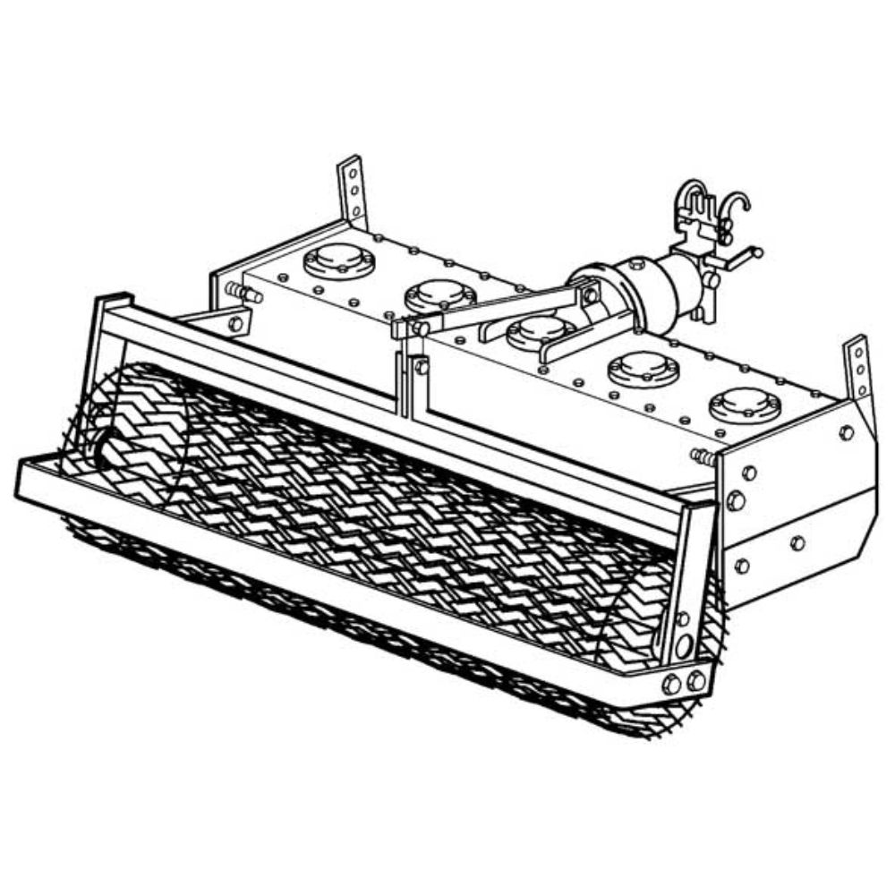 HERSE ROTATIVE K 100 AGRIA